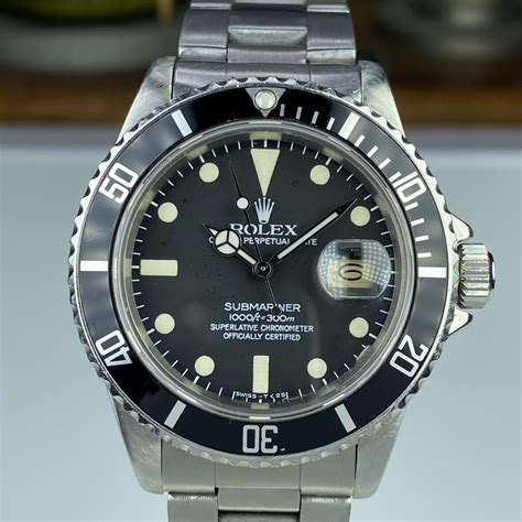 rolex submariner usato 1981|A Complete Guide to the Vintage Rolex Submariner .